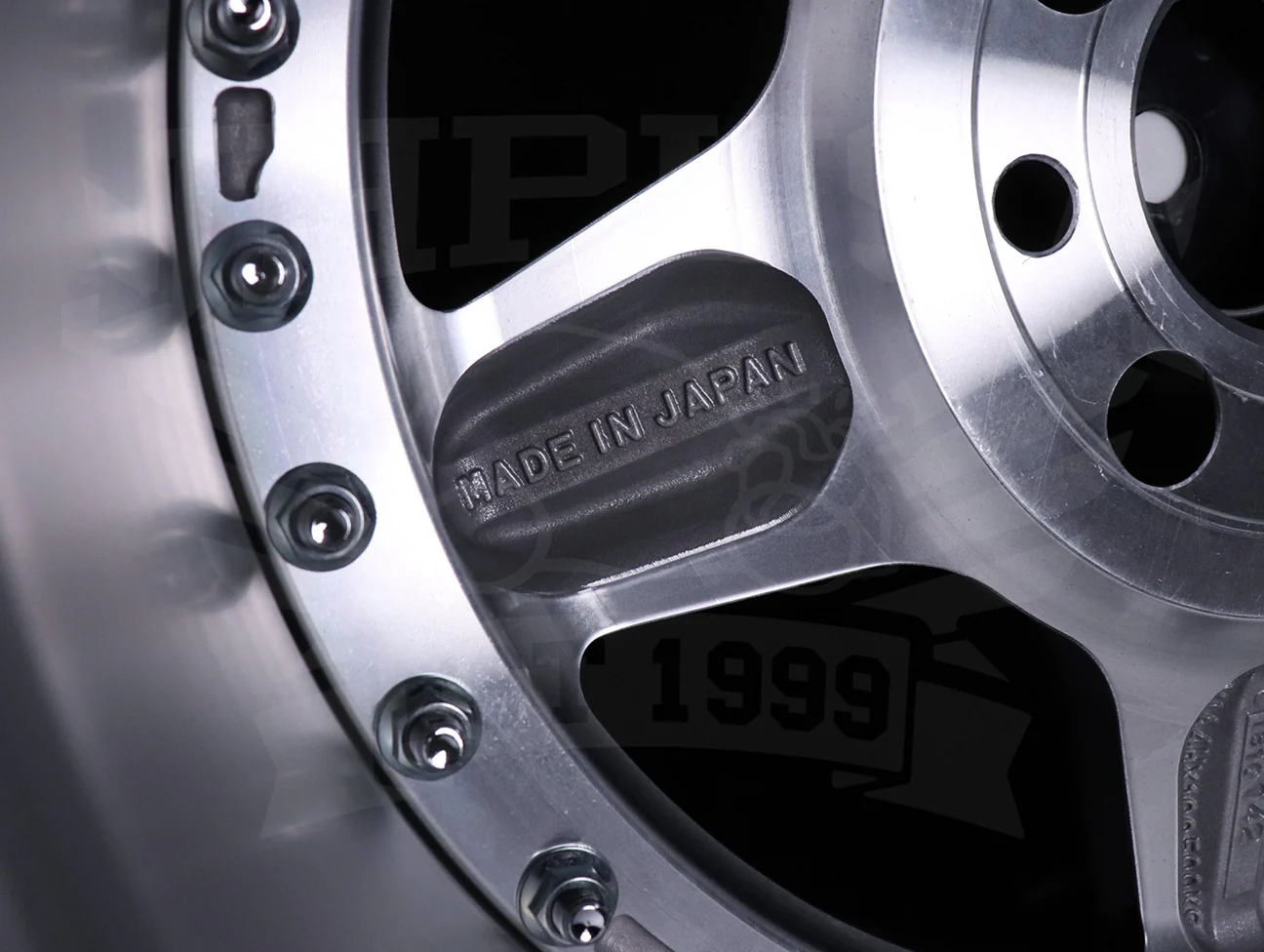 Work Meister CR 01 3-Piece Wheels - Gunmetal w/Polish Lip 15x8 / 4x100 - Image 7