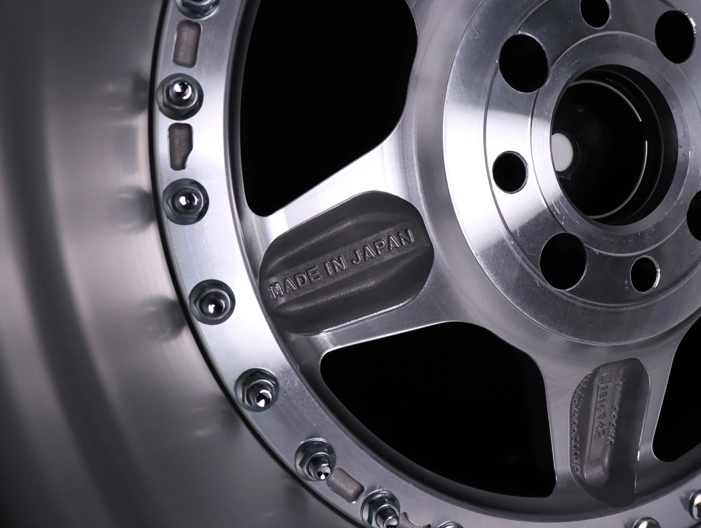 Work Meister CR 01 3-Piece Wheels - Matte Gunmetal w/ Polished Lip - 16" Wheels - Image 9