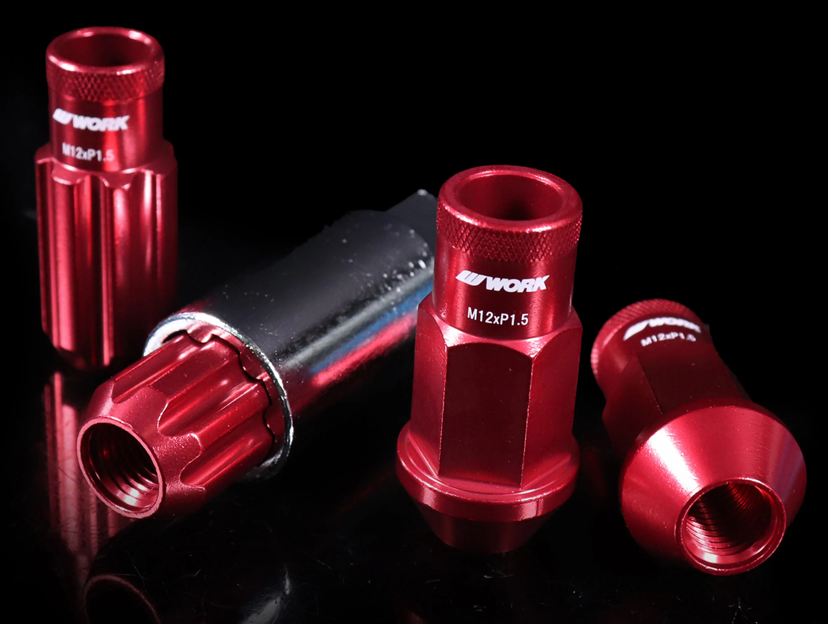 Work RS-R Type Extended Lug Nuts - M12x1.50 - Image 10