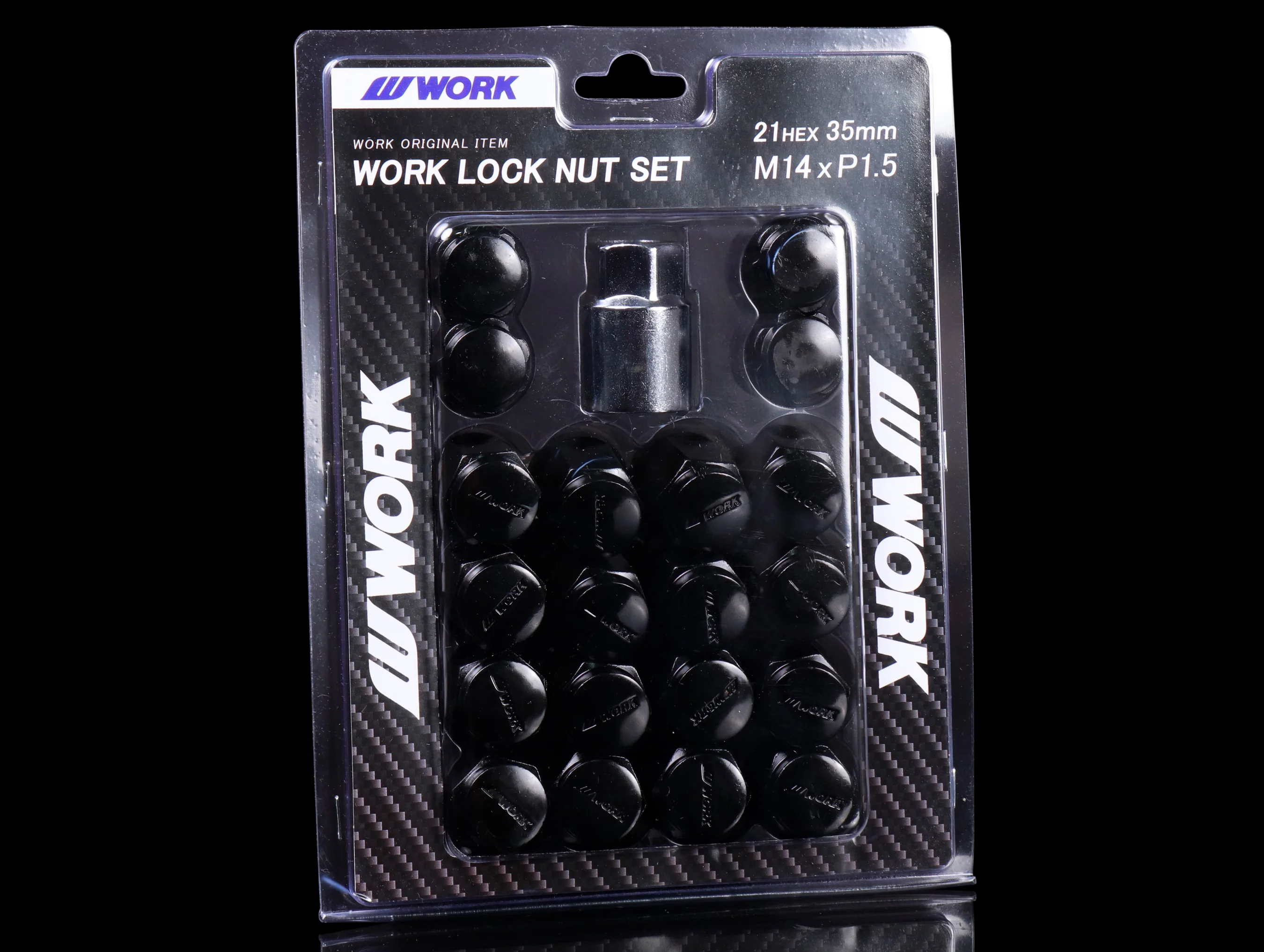 Work Wheel Lock Nut Set - 14x1.5 - Image 2