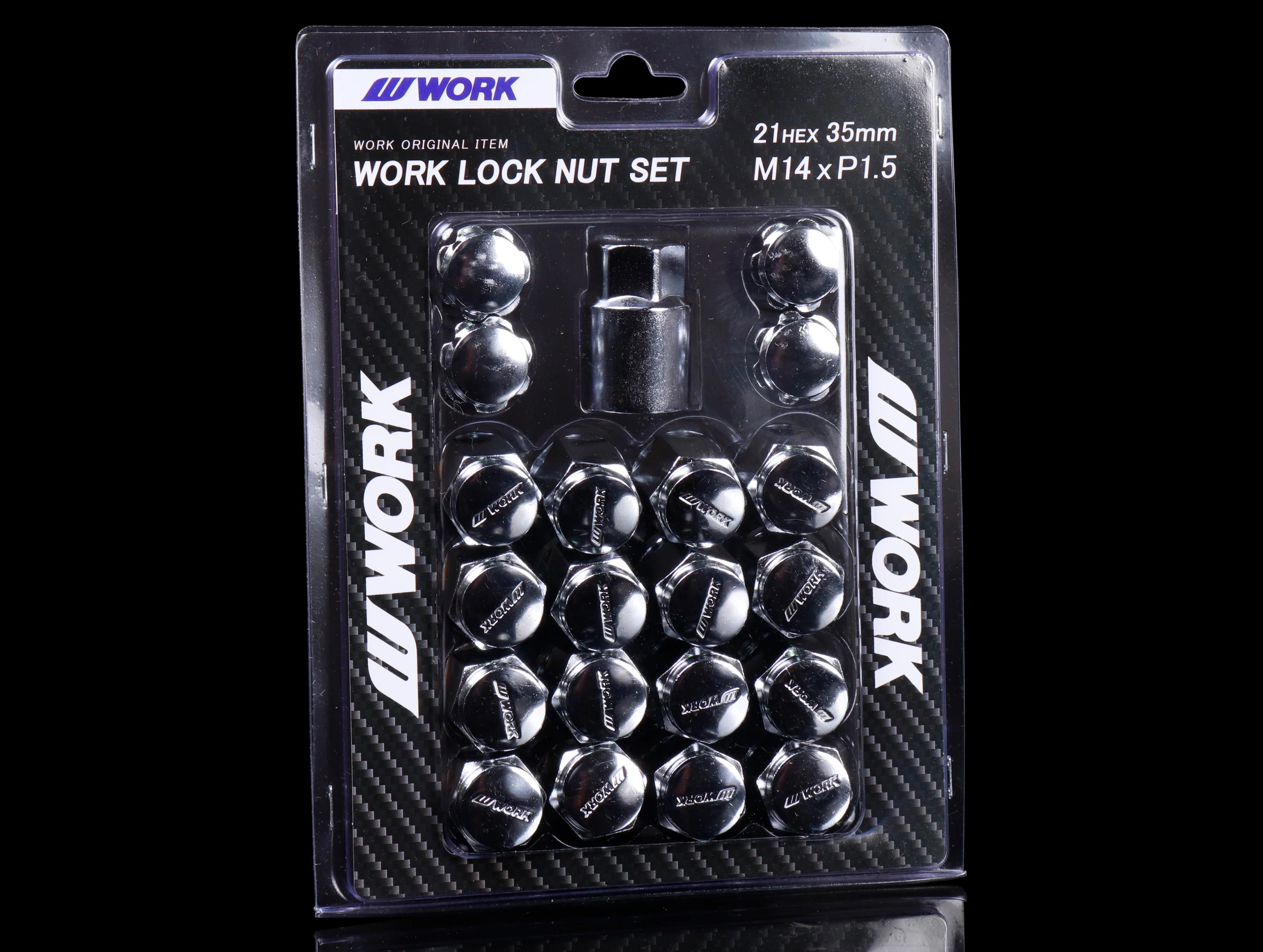 Work Wheel Lock Nut Set - 14x1.5 - Image 3