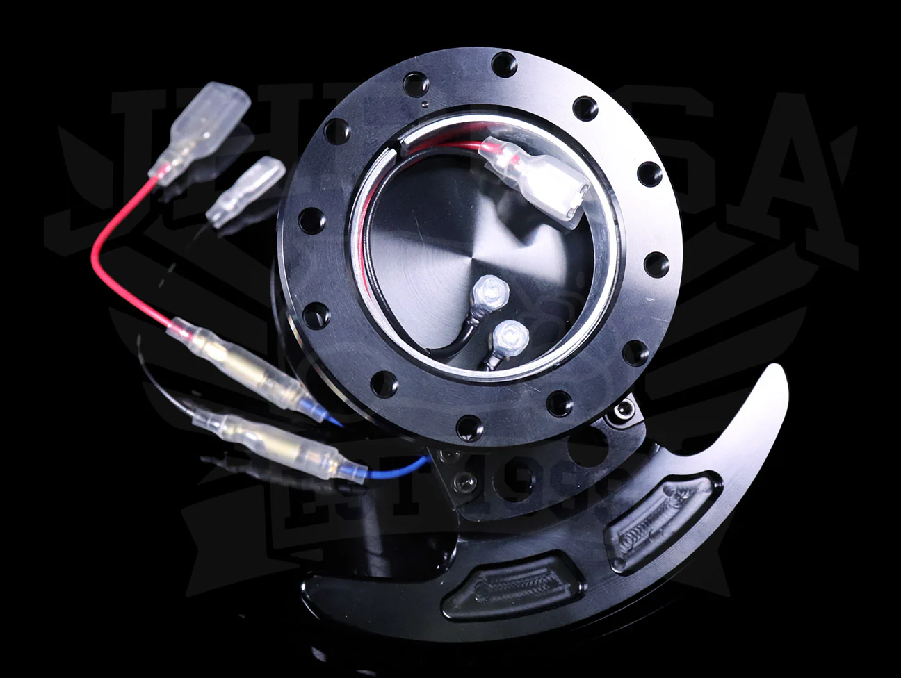 Works Bell Rapfix GTC Hybrid Black Pop-up Steering System - Image 3