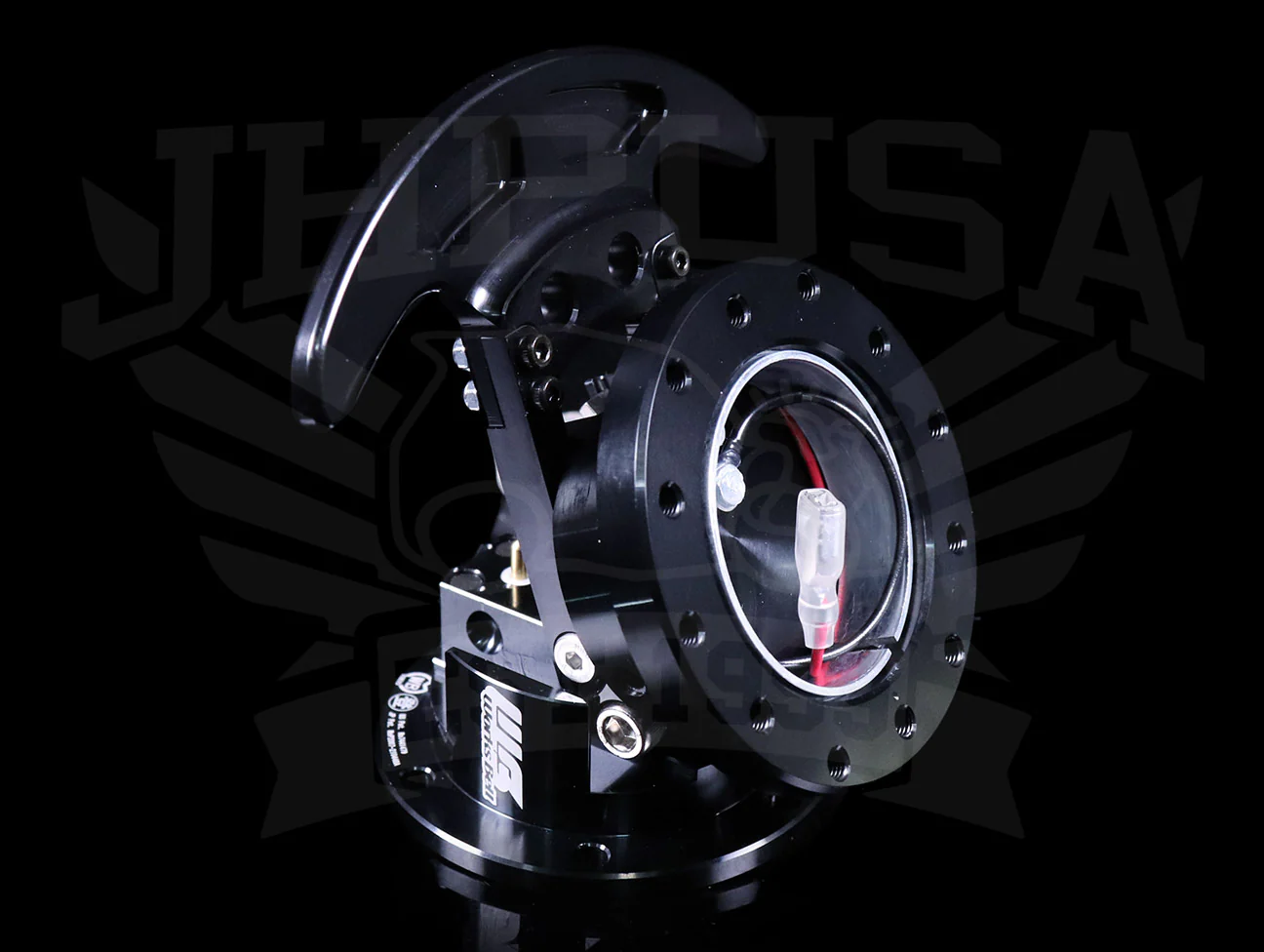 Works Bell Rapfix GTC Hybrid Black Pop-up Steering System - Image 4