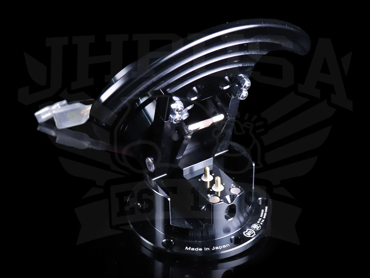 Works Bell Rapfix GTC Hybrid Black Pop-up Steering System - Image 5