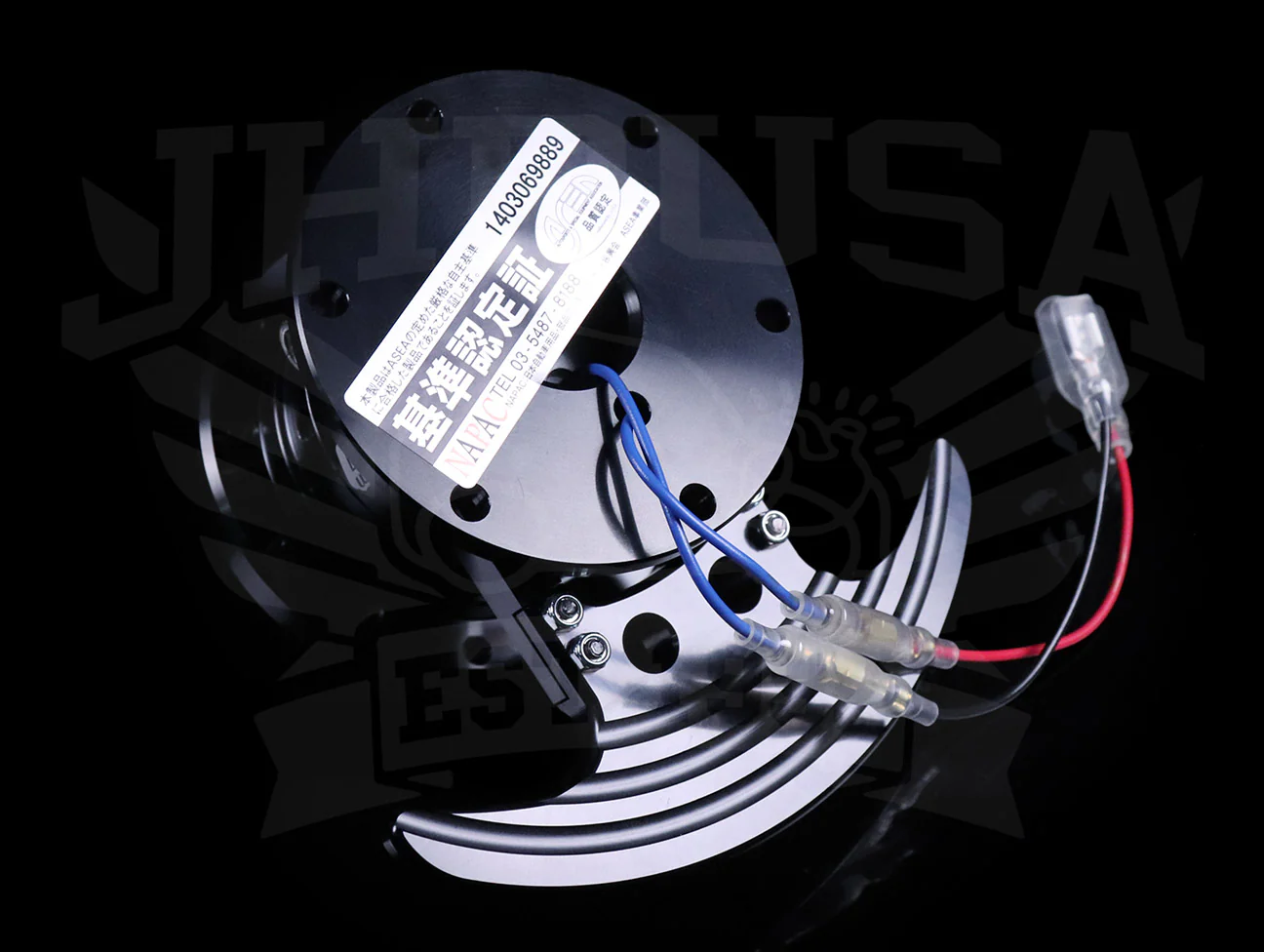 Works Bell Rapfix GTC Hybrid Black Pop-up Steering System - Image 6
