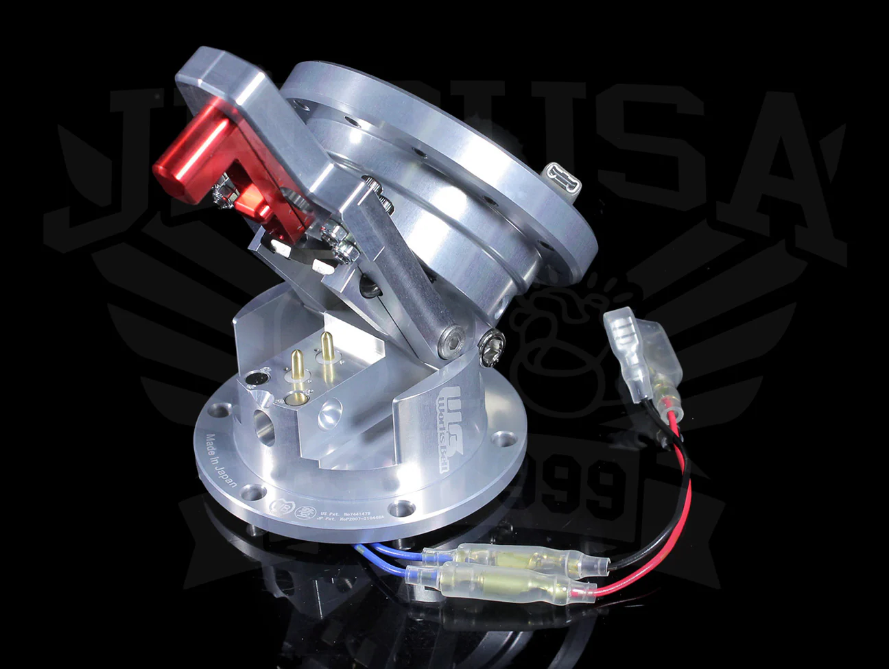 Works Bell Rapfix GTC Pop-up Steering System - Silver - Image 4