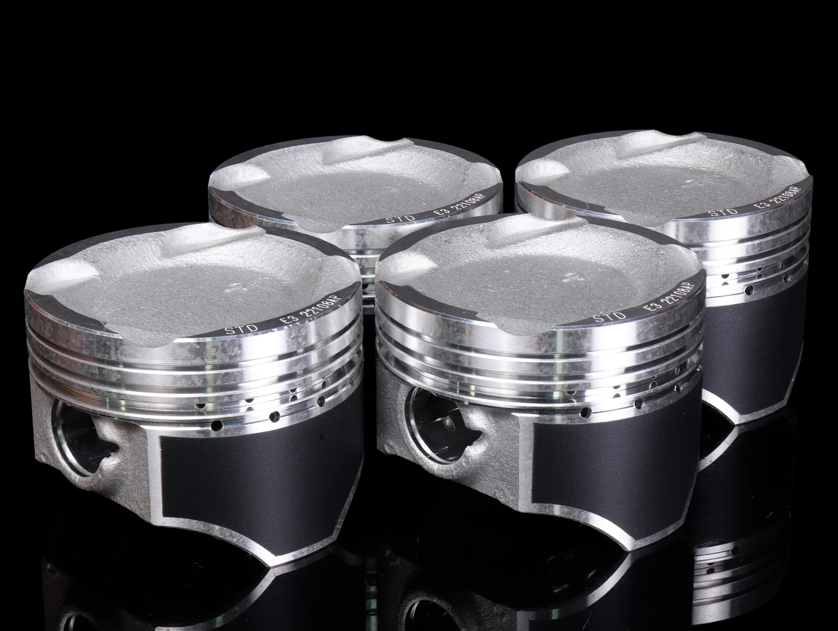 YCP Vitara Pistons with Rings for D15/D16 SOHC Engines Civic - Image 3